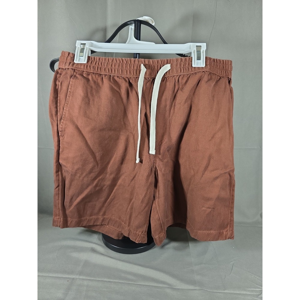 Goodfellow & Co The Vintage Collection Pull On Shorts Brown 7" Men's Size Medium